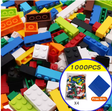 1000-Piece DIY Creative Bricks Set