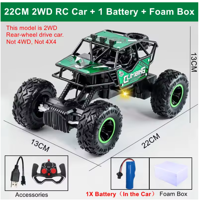 Oike™ RC Off-Road Climbing Vehicle – 4WD