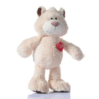 Love Heart Teddy Bear Plush, size reference