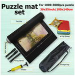 PuzzleRoll™ Storage Mat – Roll-Up Puzzle Saver for 1000–3000 Piece Puzzles
