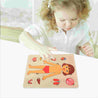 Montessori Wooden Human Body Organs Puzzle – Educational Anatomy Board