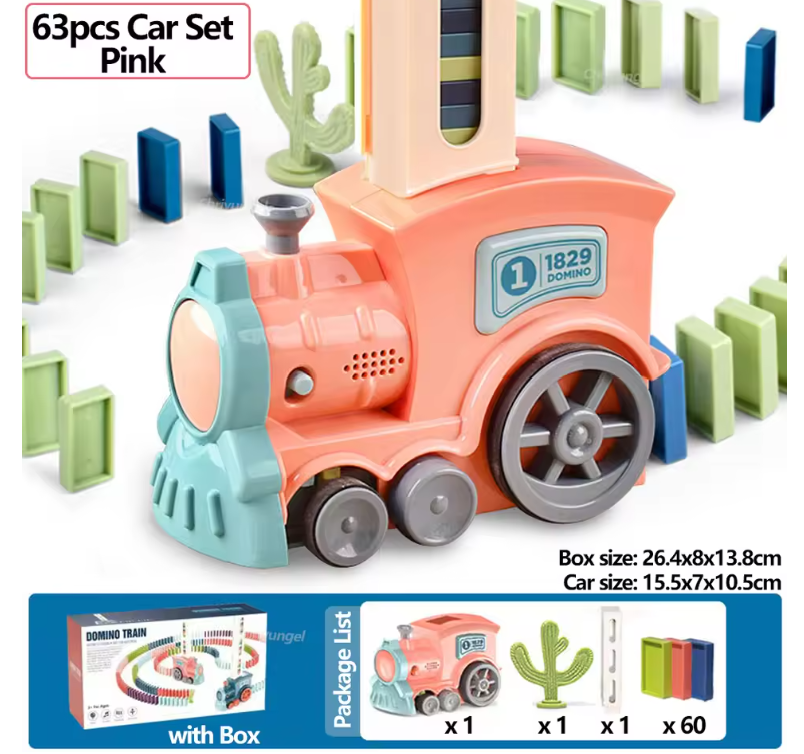 Domino Train with Sound Effects