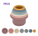 Silicone Stacking Cups – Montessori Sensory Learning Toy