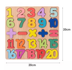 Montessori Wooden Puzzle Board for Toddlers