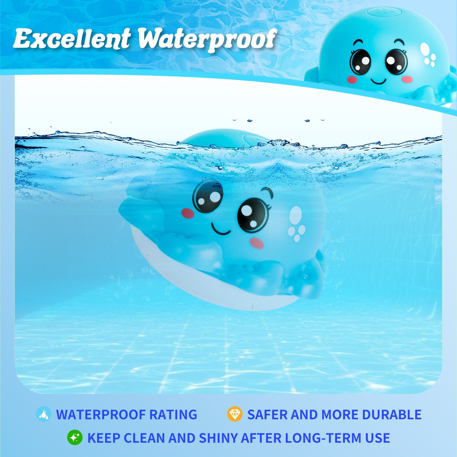 Lvelia Baby Bath Toys for Toddler