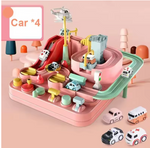 Track Adventure Rail Car Toy Set