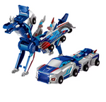 Crash to Dino Transforming Car