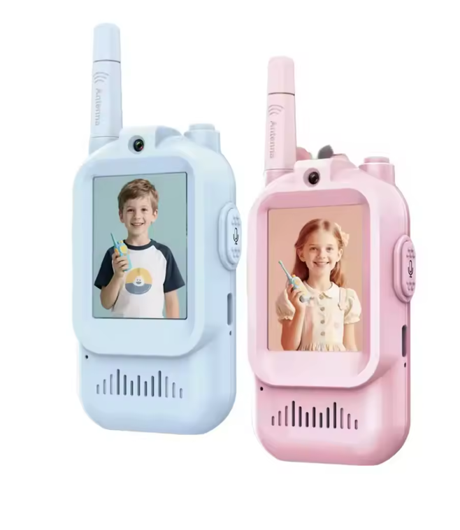 TalkPlay™ Video Walkie Talkies – Kids Rechargeable Video Intercom Set
