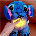 Stitch Breathing Plush Doll with Music & Light