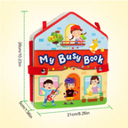 Montessori Busy Book Sensory Activity Binder