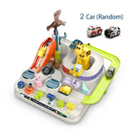 Track Adventure Rail Car Toy Set