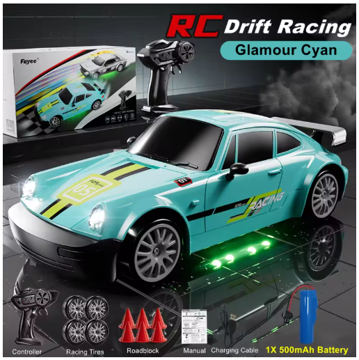 RC Drift Car with LED Lights