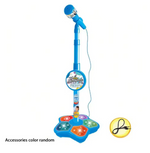 Kids Karaoke Microphone Stand with LED Lights
