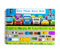 Montessori Quiet Busy Book Sticker & Matching Board