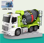 Inertia Concrete Mixer Truck Toy with Sound & Lights