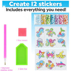 Stick & Paint Magic Gem Sticker Art Kit