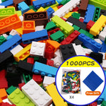 1000-Piece DIY Creative Bricks Set