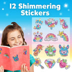 Stick & Paint Magic Gem Sticker Art Kit