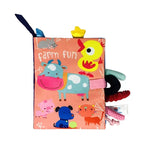 Baby Animal Tail Cloth Book