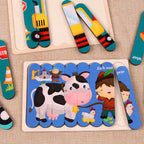 Wooden Two-Sided Strip Puzzle, photo 3