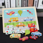 Wooden Cartoon Animals 3D Jigsaw Puzzle, photo 4