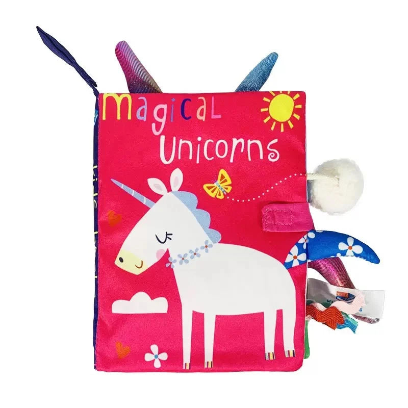 Baby Animal Tail Cloth Book