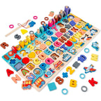 7-in-1 Wooden Transportation Busy Board, photo 5