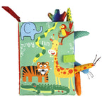 Baby Animal Tail Cloth Book
