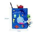 Baby Animal Tail Cloth Book