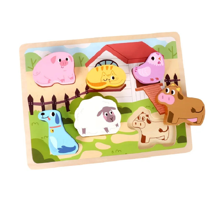 Wooden Large-Piece Jigsaw Puzzle, photo 5