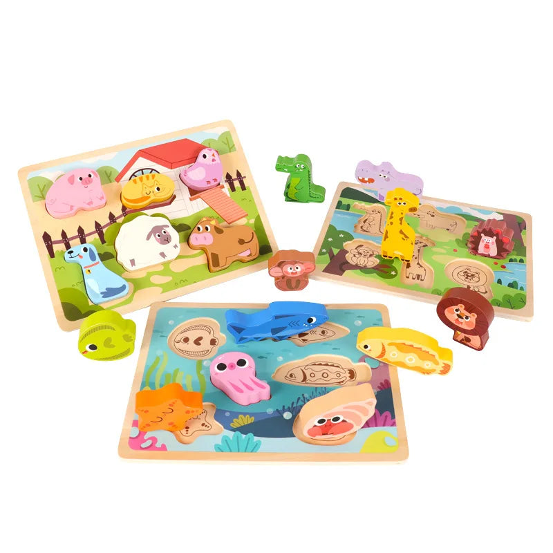 Wooden Large-Piece Jigsaw Puzzle, photo 4