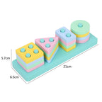 Montessori Wooden Puzzle Collection