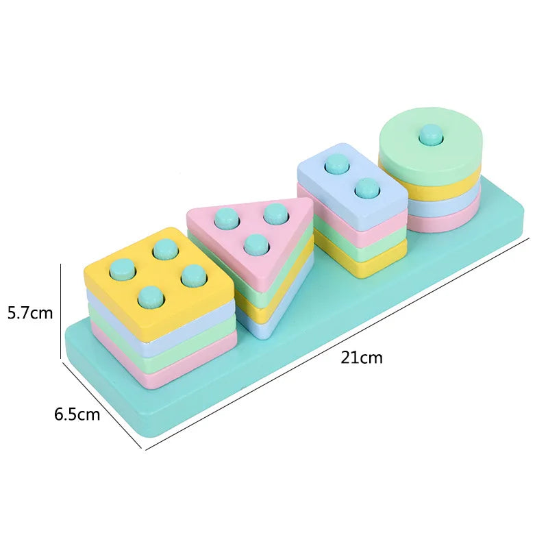 Montessori Wooden Puzzle Collection