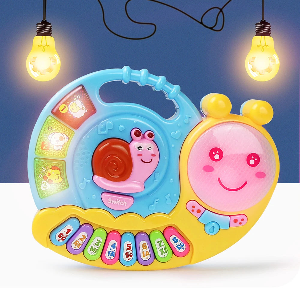 Kids Animal Piano Keyboard with Lights and Sounds