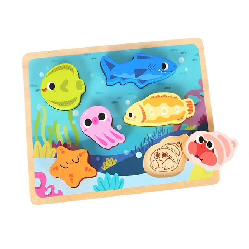 Wooden Large-Piece Jigsaw Puzzle