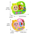 Kids Animal Piano Keyboard with Lights and Sounds