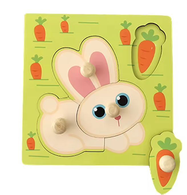 Montessori Wooden Puzzle Board for Toddlers