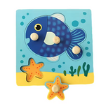 Montessori Wooden Puzzle Board for Toddlers