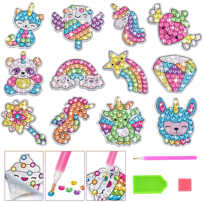 Stick & Paint Magic – Mess-Free Fun