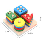 Montessori Wooden Puzzle Collection