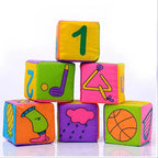 Soft Baby Cloth Books, Blocks and Sensory Toys