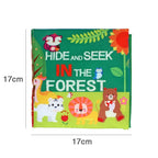 Baby Animal Tail Cloth Book