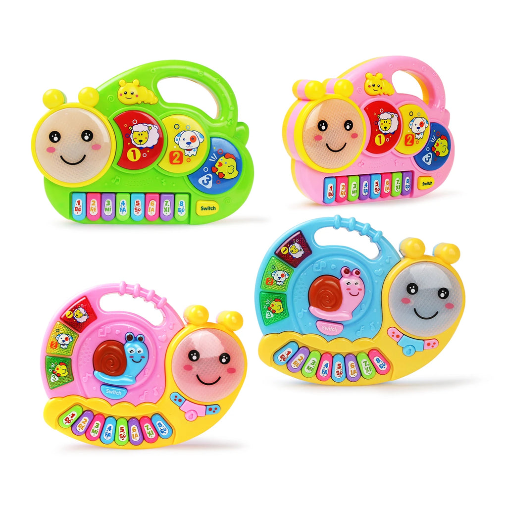 Kids Animal Piano Keyboard with Lights and Sounds