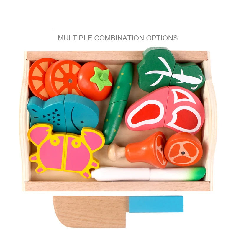 Wooden Montessori Kitchen Set