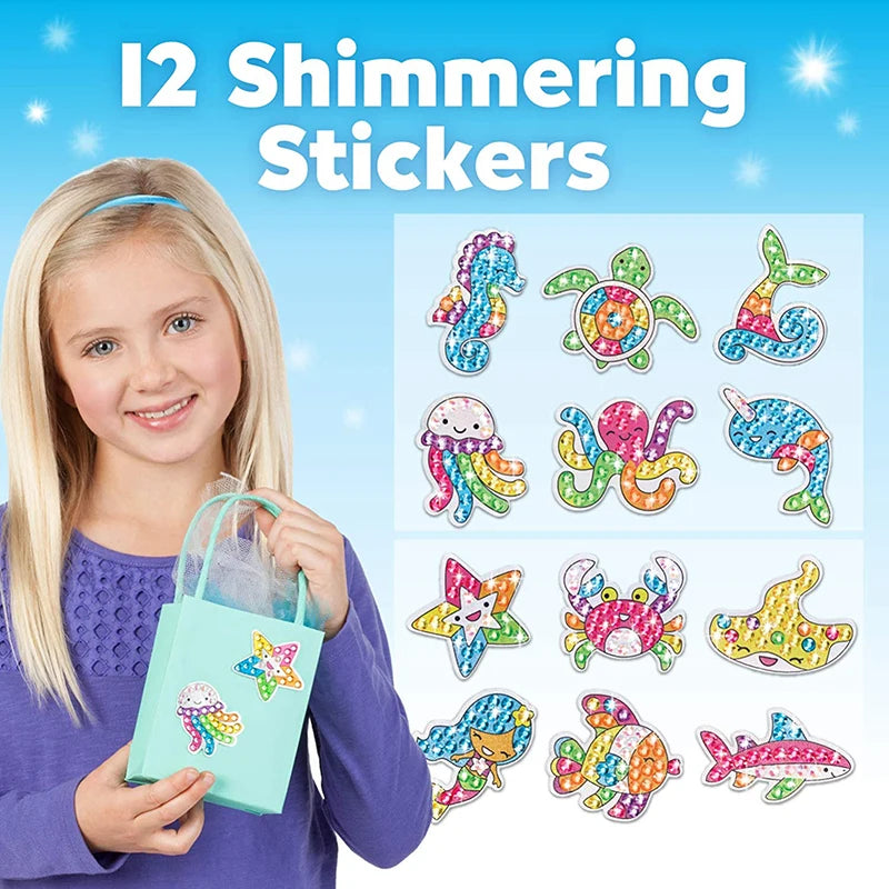 Stick & Paint Magic – Mess-Free Fun