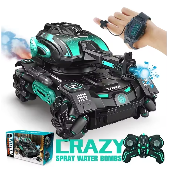 RC Spray Stunt Car – 2.4G Four-Wheel Remote Control Car with Water Spray Effect