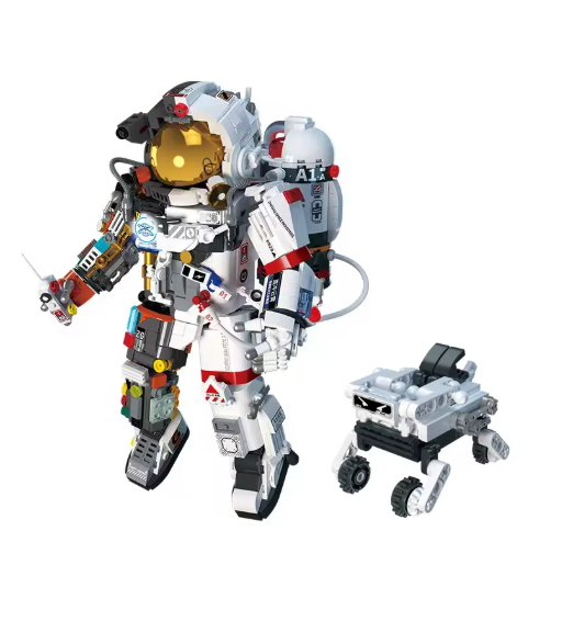 Space Warrior Astronaut Robot Dog Set
