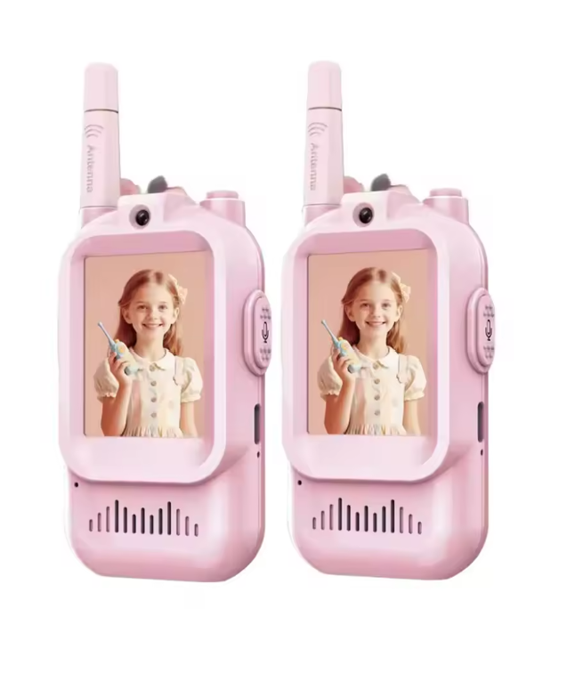 TalkPlay™ Video Walkie Talkies – Kids Rechargeable Video Intercom Set