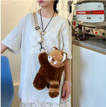 Adorable Panda Plush Backpack