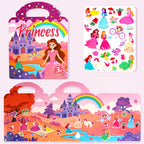 Reusable Jelly Sticker Quiet Book